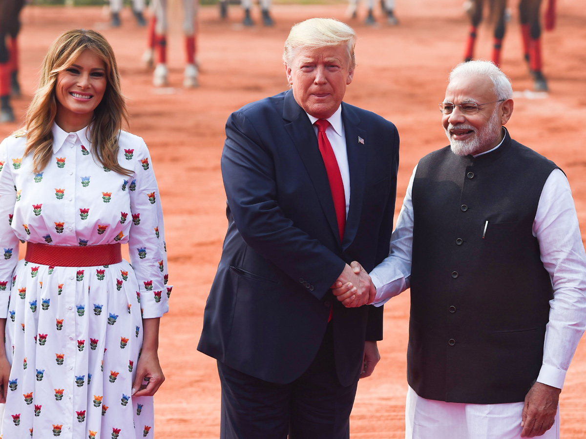 Donald Trump Visits at Rashtrapati Bhavan Photo Gallery - Sakshi29