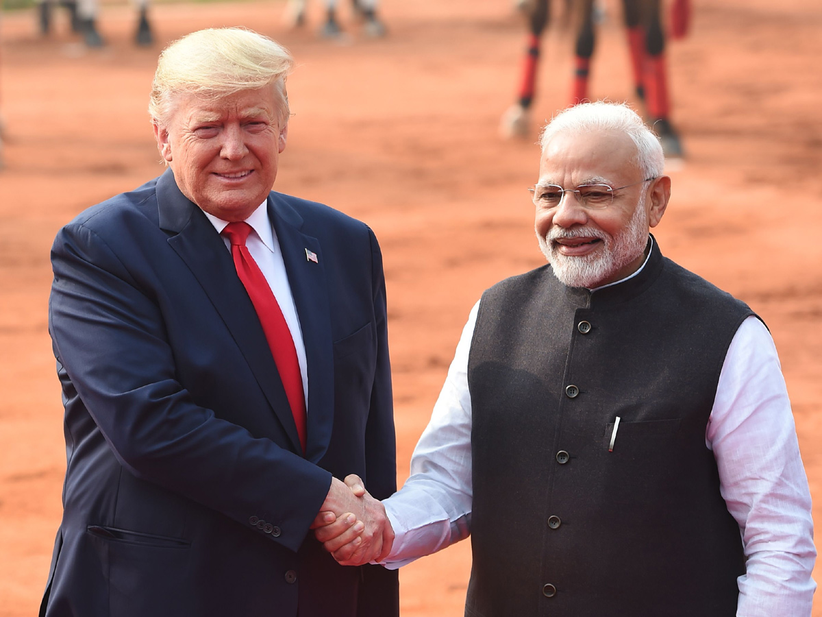 Donald Trump Visits at Rashtrapati Bhavan Photo Gallery - Sakshi30