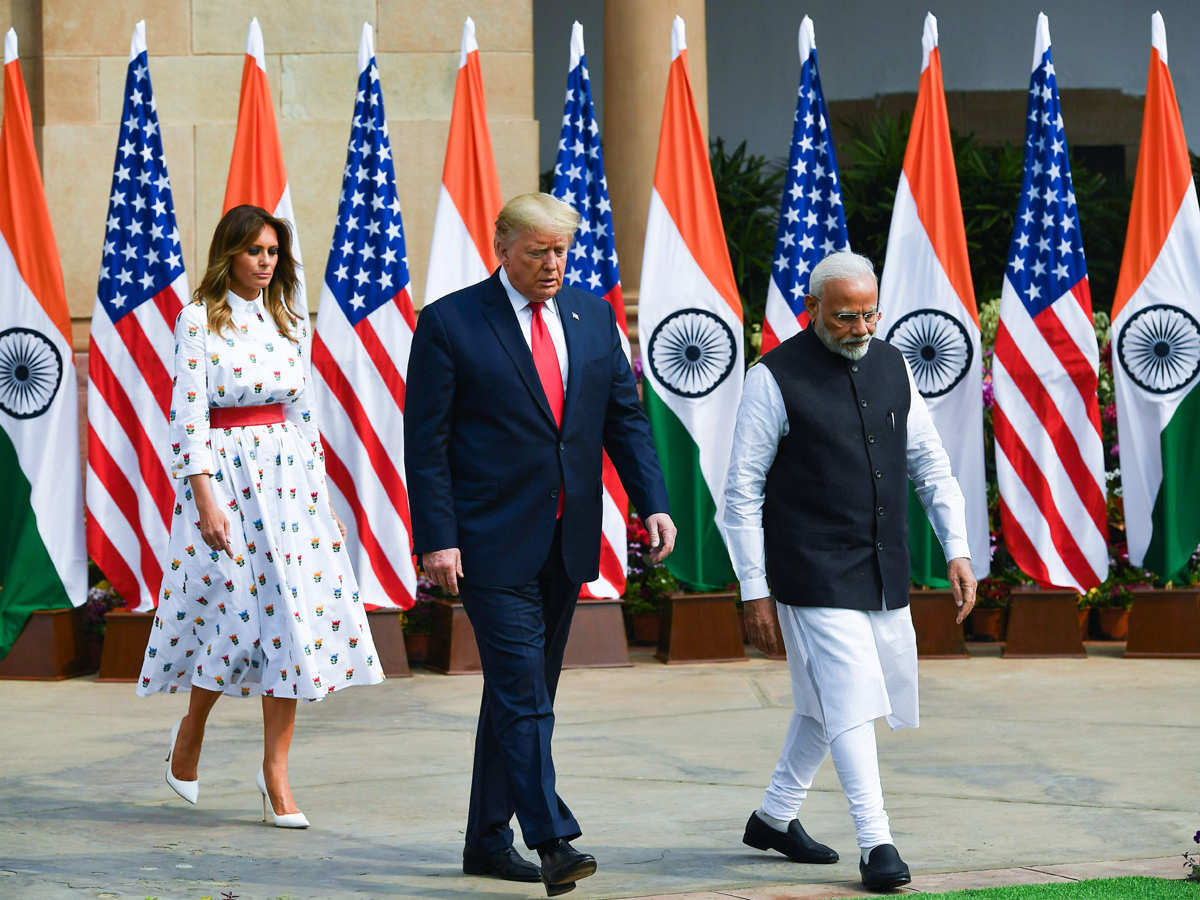 Donald Trump Visits at Rashtrapati Bhavan Photo Gallery - Sakshi35