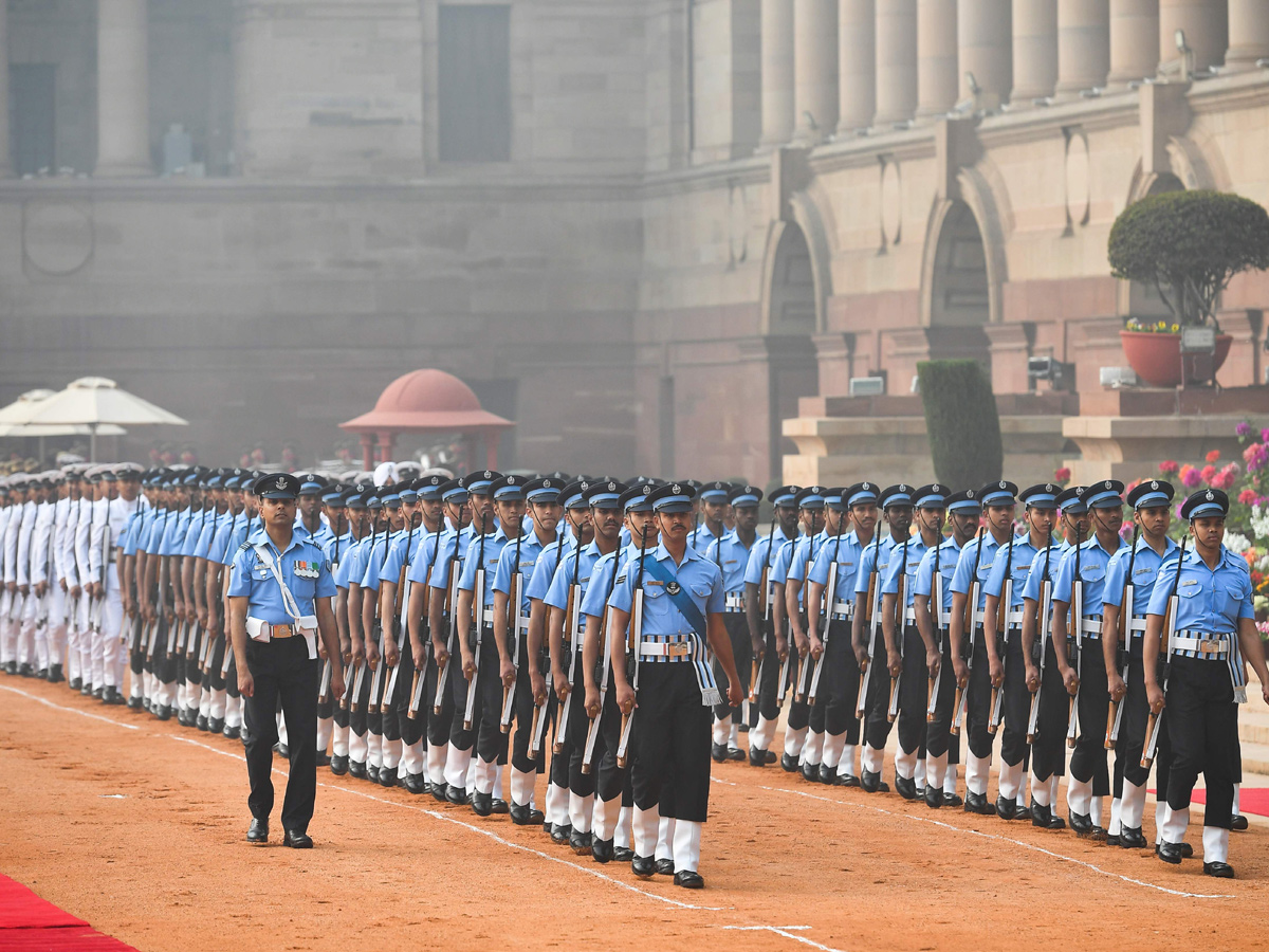 Donald Trump Visits at Rashtrapati Bhavan Photo Gallery - Sakshi5