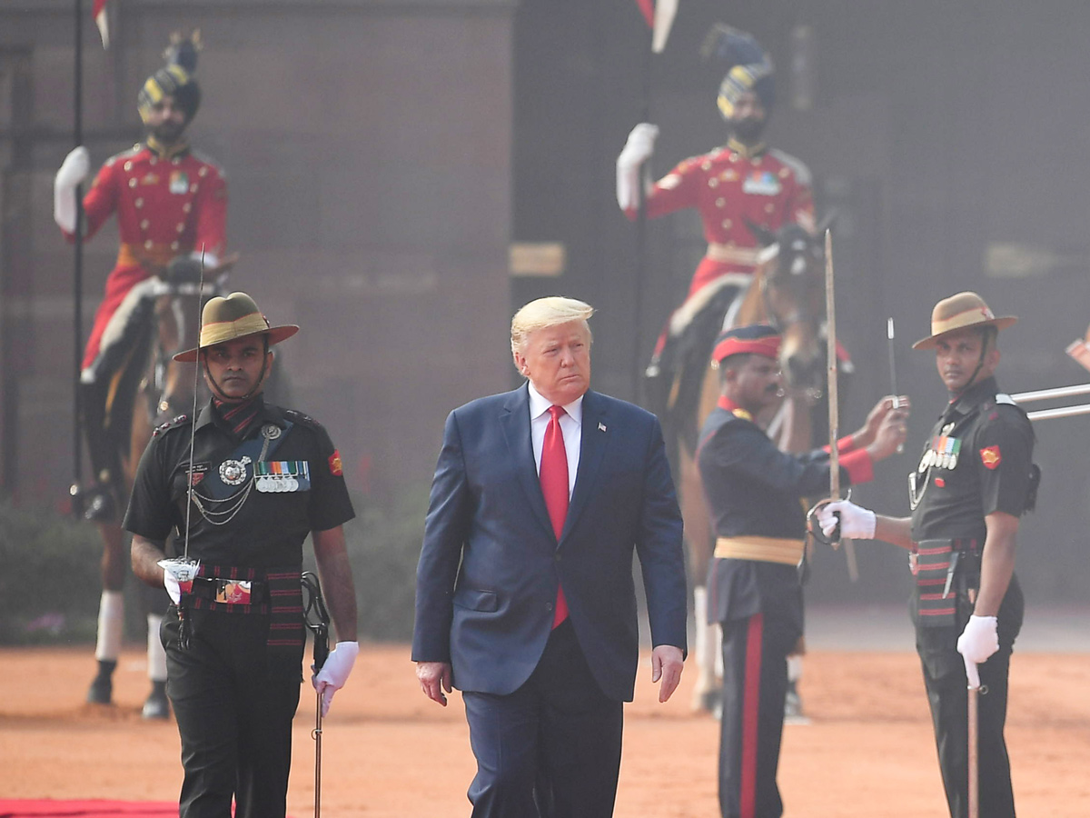 Donald Trump Visits at Rashtrapati Bhavan Photo Gallery - Sakshi6