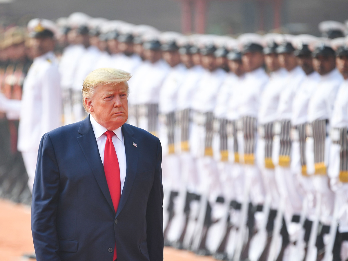 Donald Trump Visits at Rashtrapati Bhavan Photo Gallery - Sakshi7