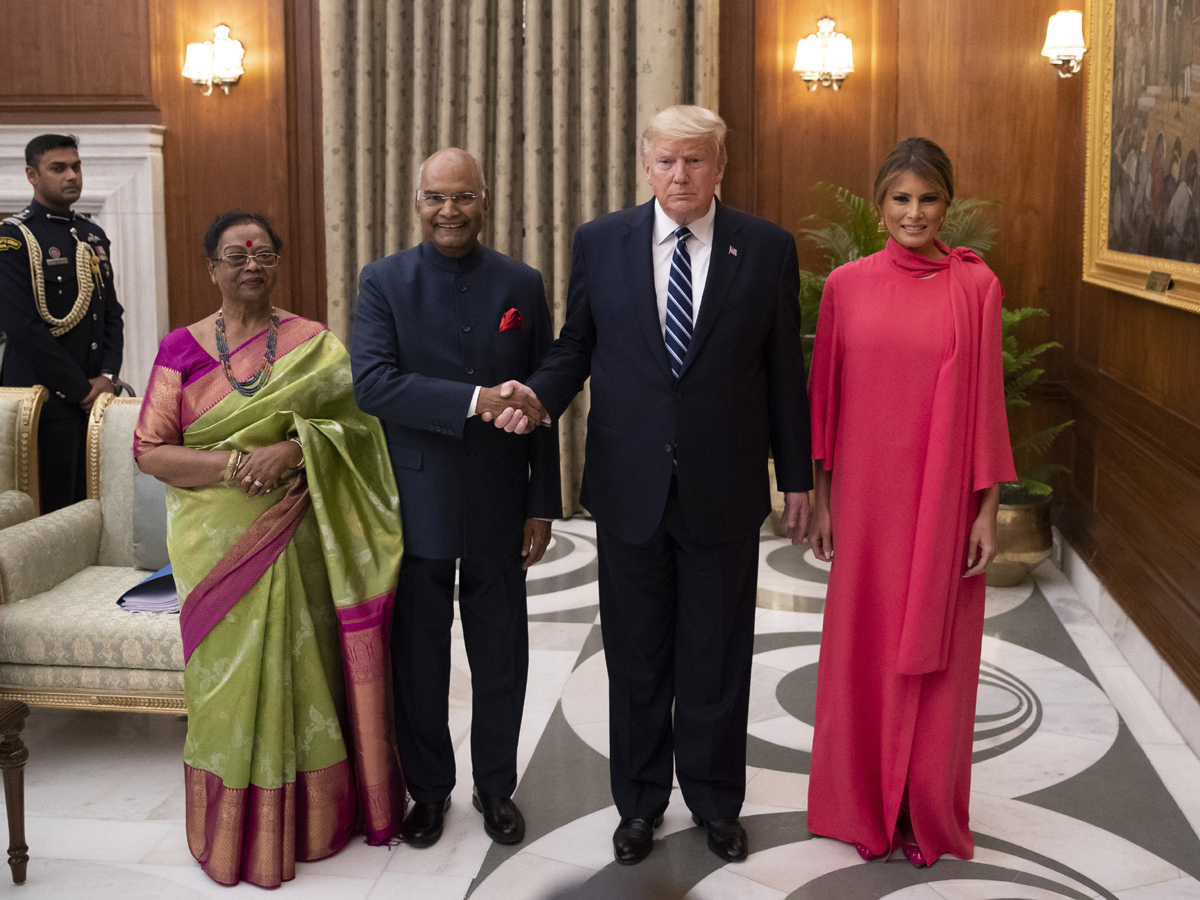 Trump meets with Indian president attends state banquet Photo Gallery - Sakshi11