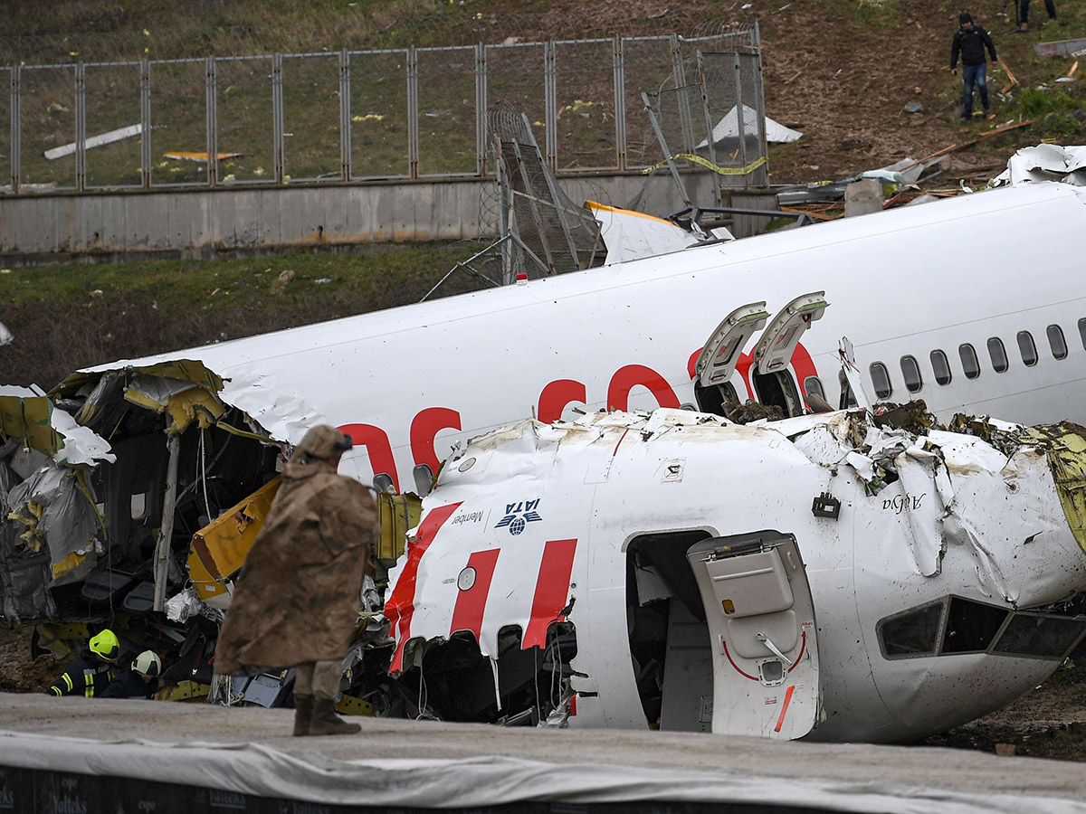 Turkey Plane Crash Runway Istanbul Airport Photo Gallery - Sakshi1