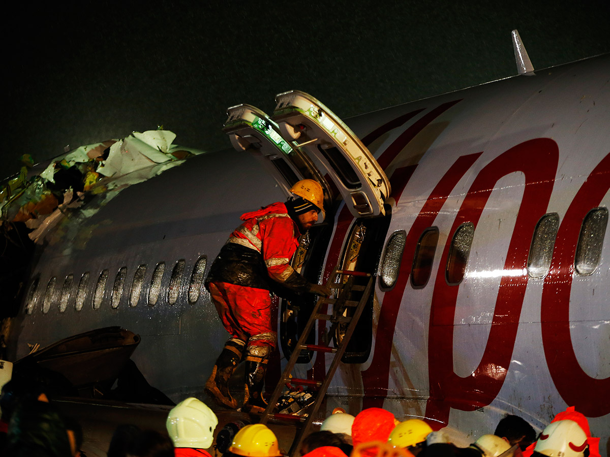 Turkey Plane Crash Runway Istanbul Airport Photo Gallery - Sakshi14