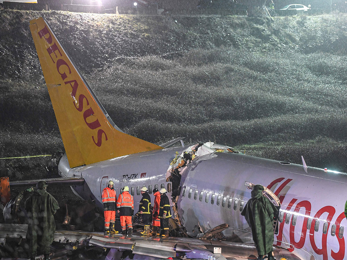 Turkey Plane Crash Runway Istanbul Airport Photo Gallery - Sakshi18