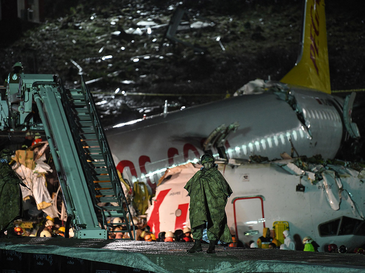 Turkey Plane Crash Runway Istanbul Airport Photo Gallery - Sakshi19