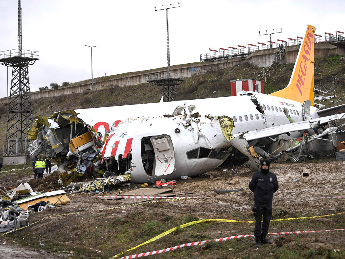 Turkey Plane Crash Runway Istanbul Airport Photo Gallery - Sakshi2