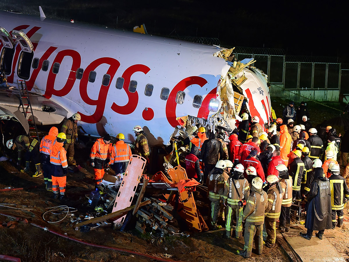 Turkey Plane Crash Runway Istanbul Airport Photo Gallery - Sakshi21