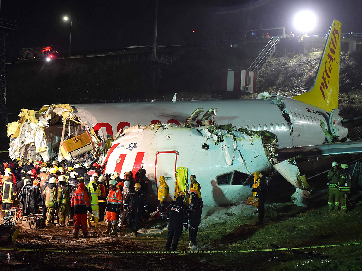 Turkey Plane Crash Runway Istanbul Airport Photo Gallery - Sakshi22