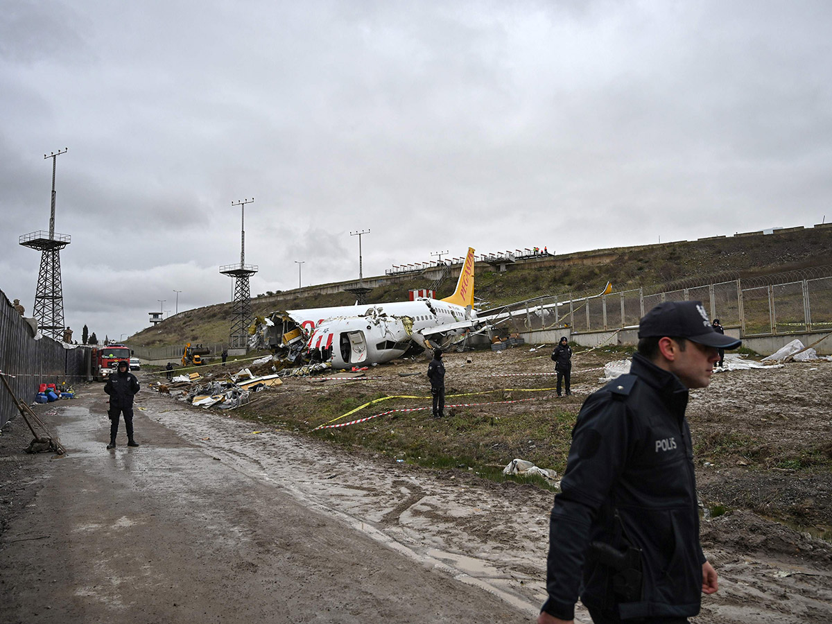 Turkey Plane Crash Runway Istanbul Airport Photo Gallery - Sakshi24