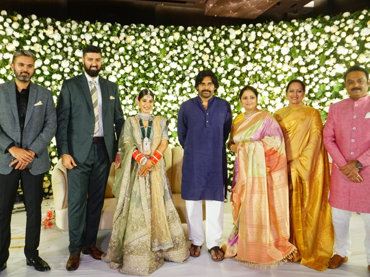 Jayasudha Kapoor son Nihar wedding reception Photo gallery - Sakshi1