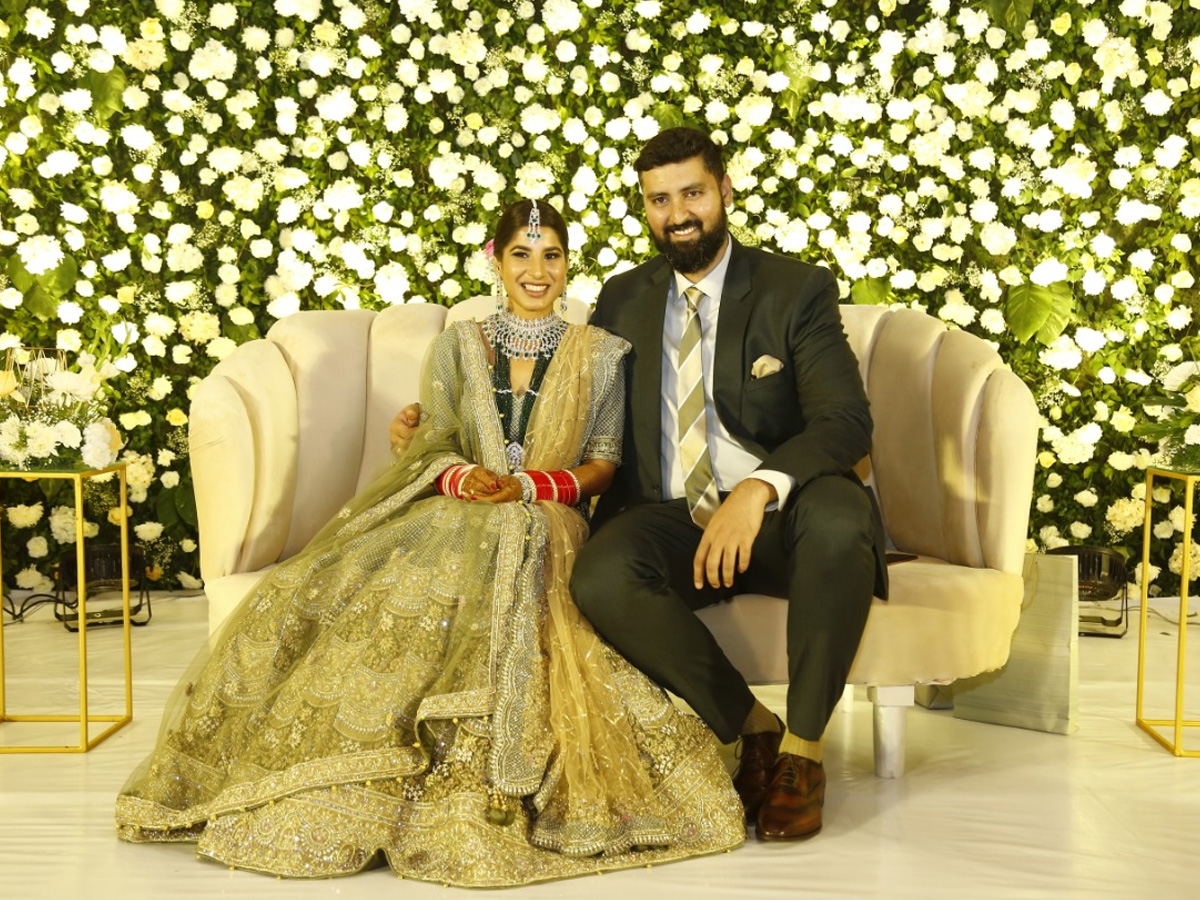 Jayasudha Kapoor son Nihar wedding reception Photo gallery - Sakshi12