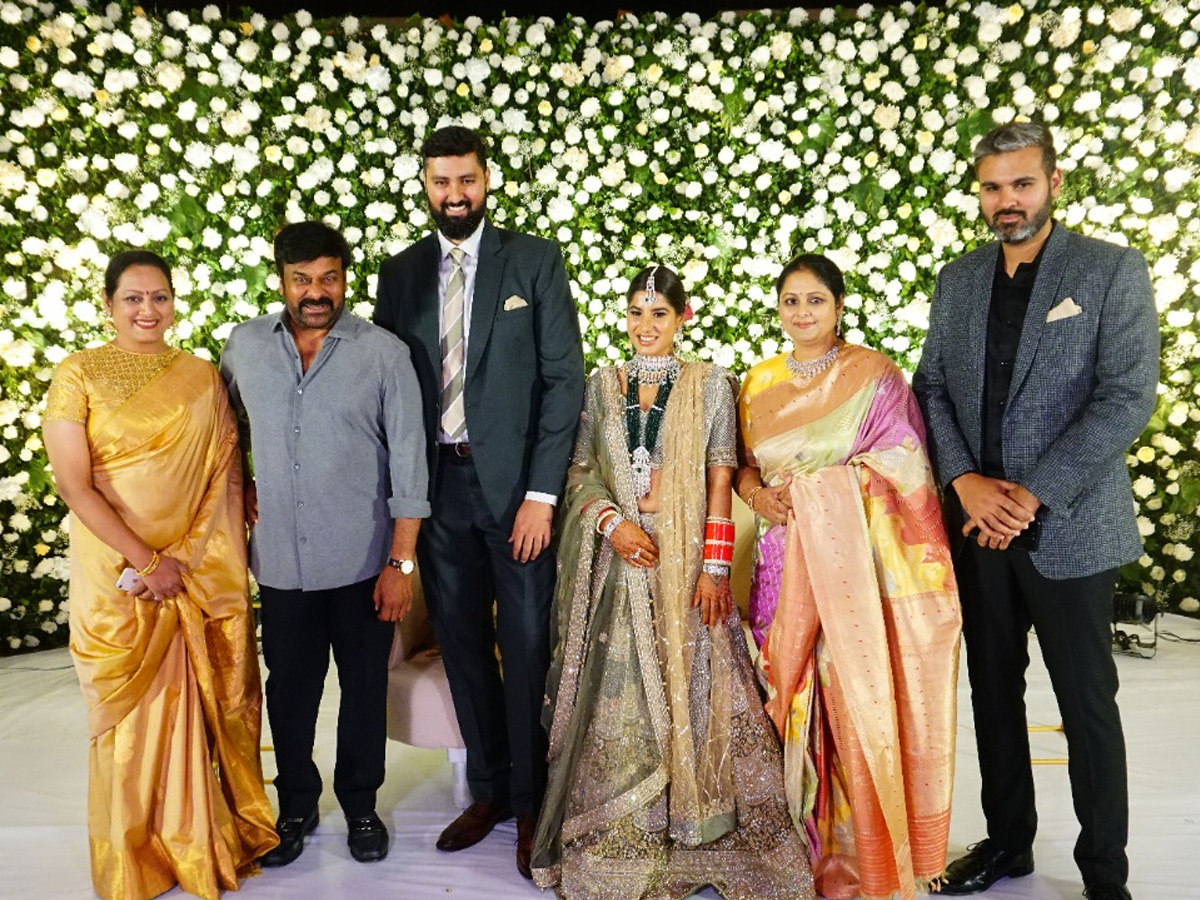 Jayasudha Kapoor son Nihar wedding reception Photo gallery - Sakshi5