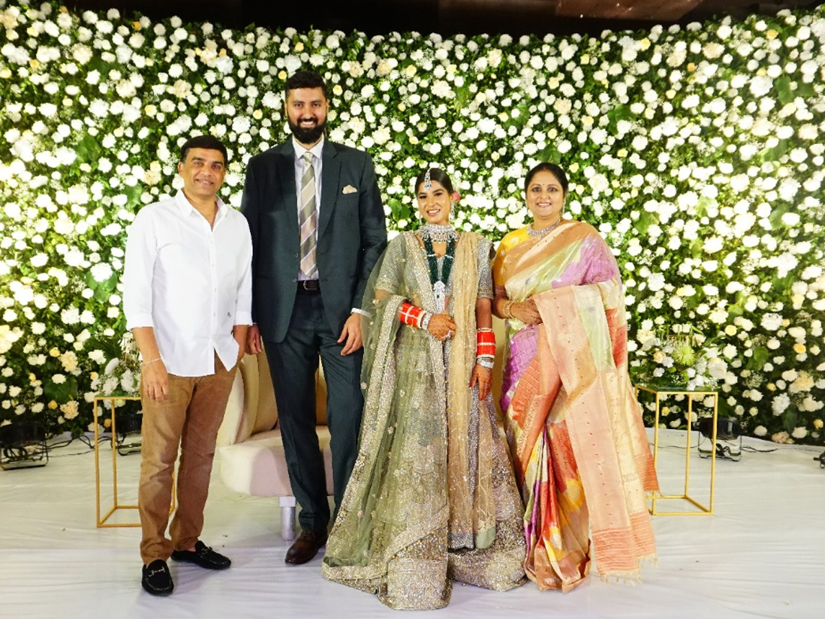 Jayasudha Kapoor son Nihar wedding reception Photo gallery - Sakshi7