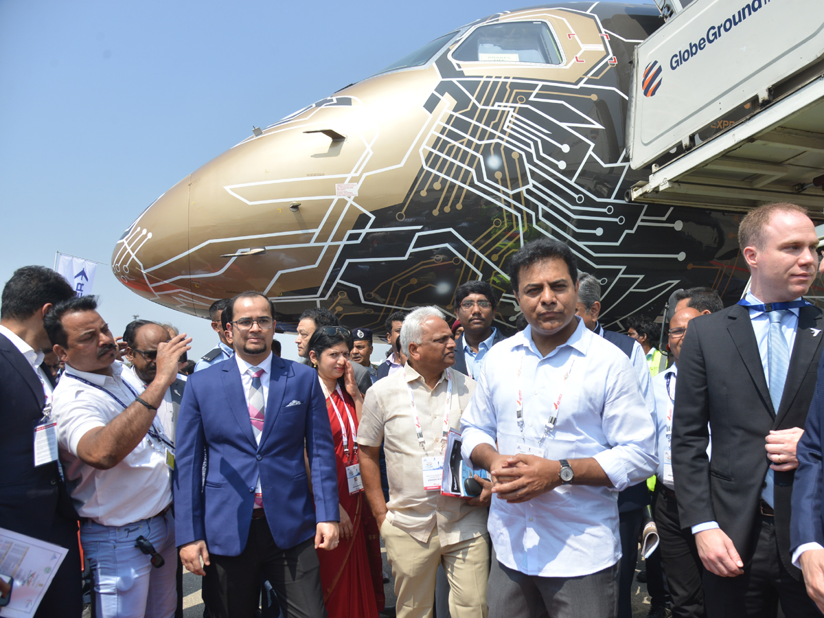 KTR Participates in Wings India 2020 Global Aviation Summit Photo Gallery - Sakshi14