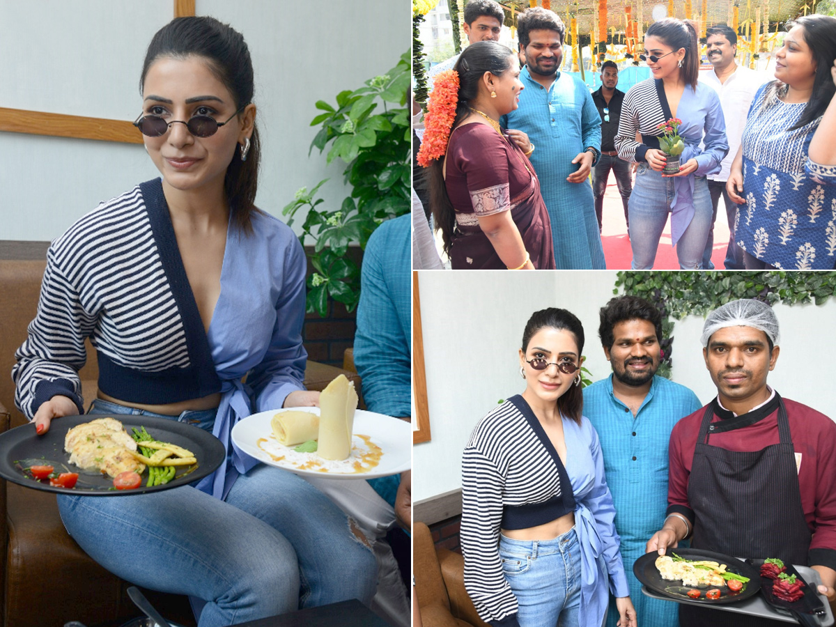 Samantha Launches Healthy Way Restaurant At Madhapur Photo Gallery - Sakshi10