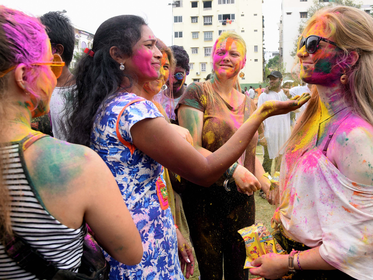 holi celebration 2020 Photo Gallery - Sakshi3