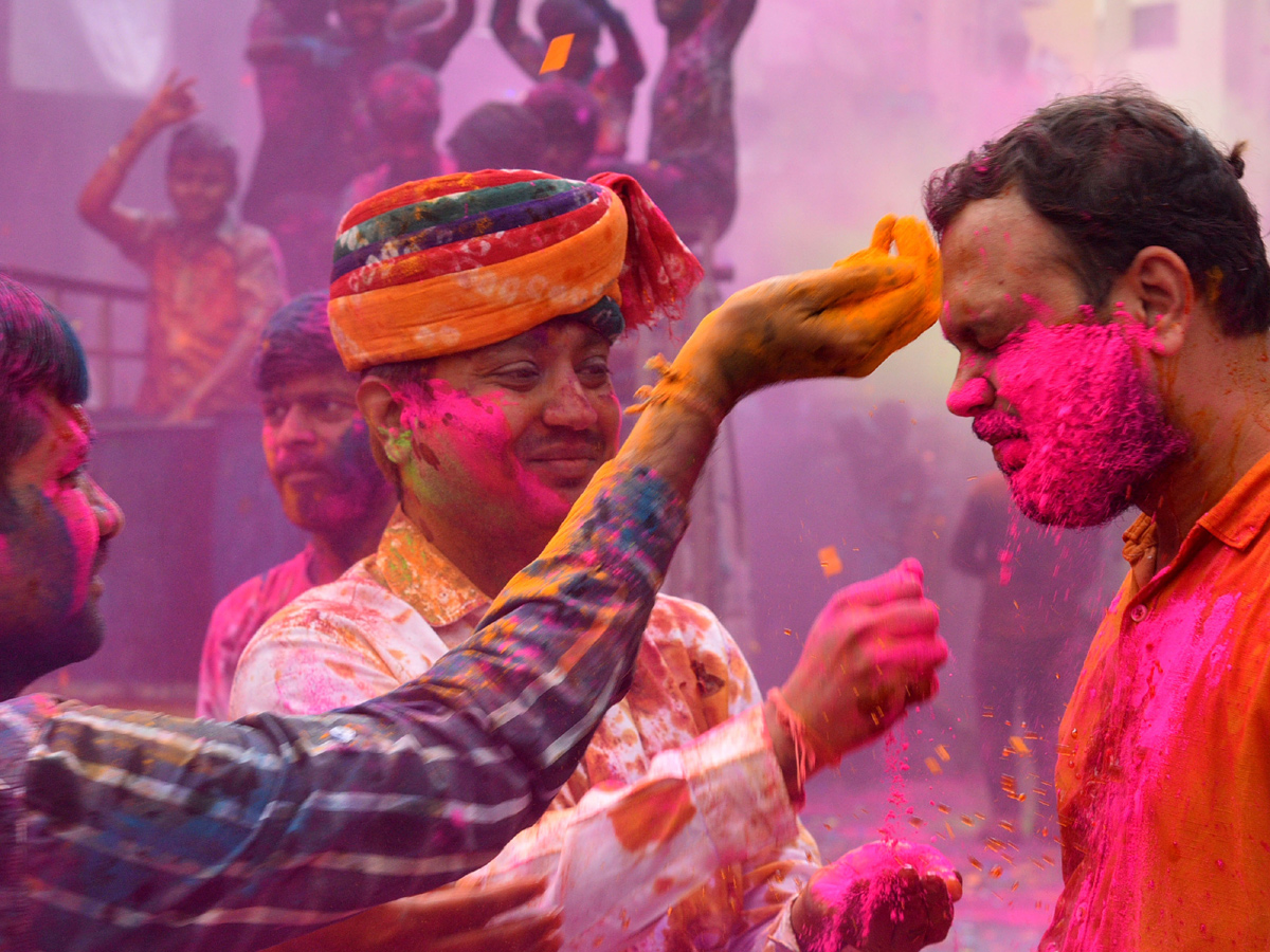 holi celebration 2020 Photo Gallery - Sakshi20