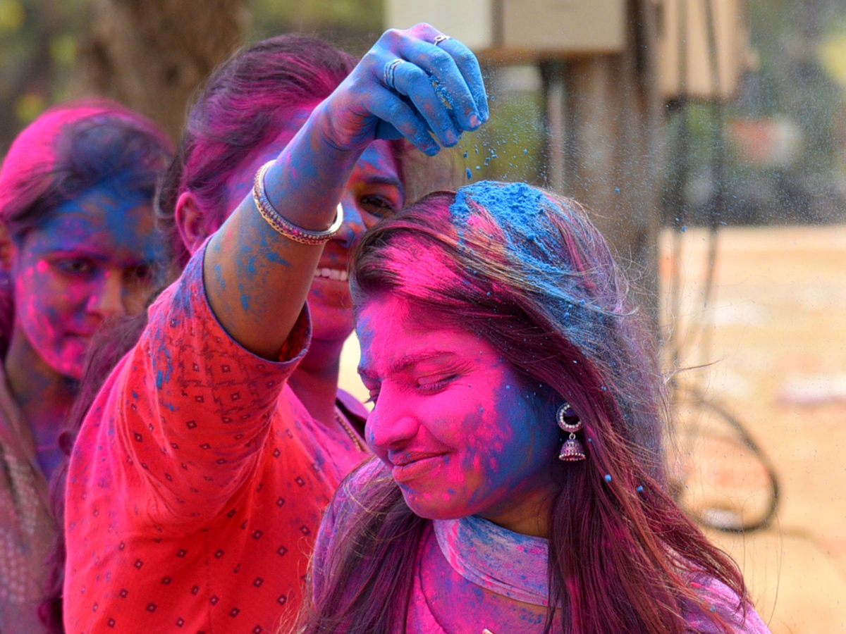 holi celebration 2020 Photo Gallery - Sakshi32