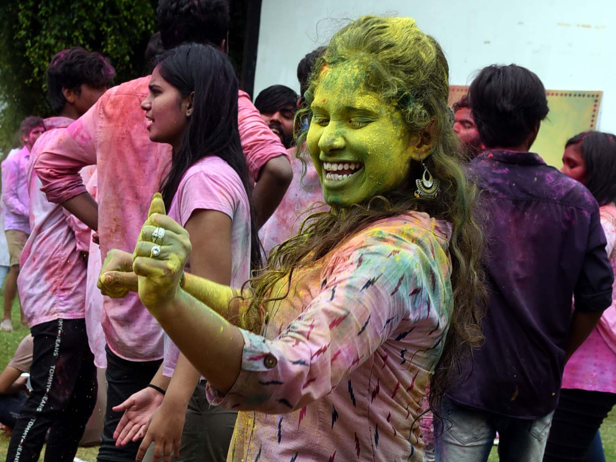 holi celebration 2020 Photo Gallery - Sakshi8