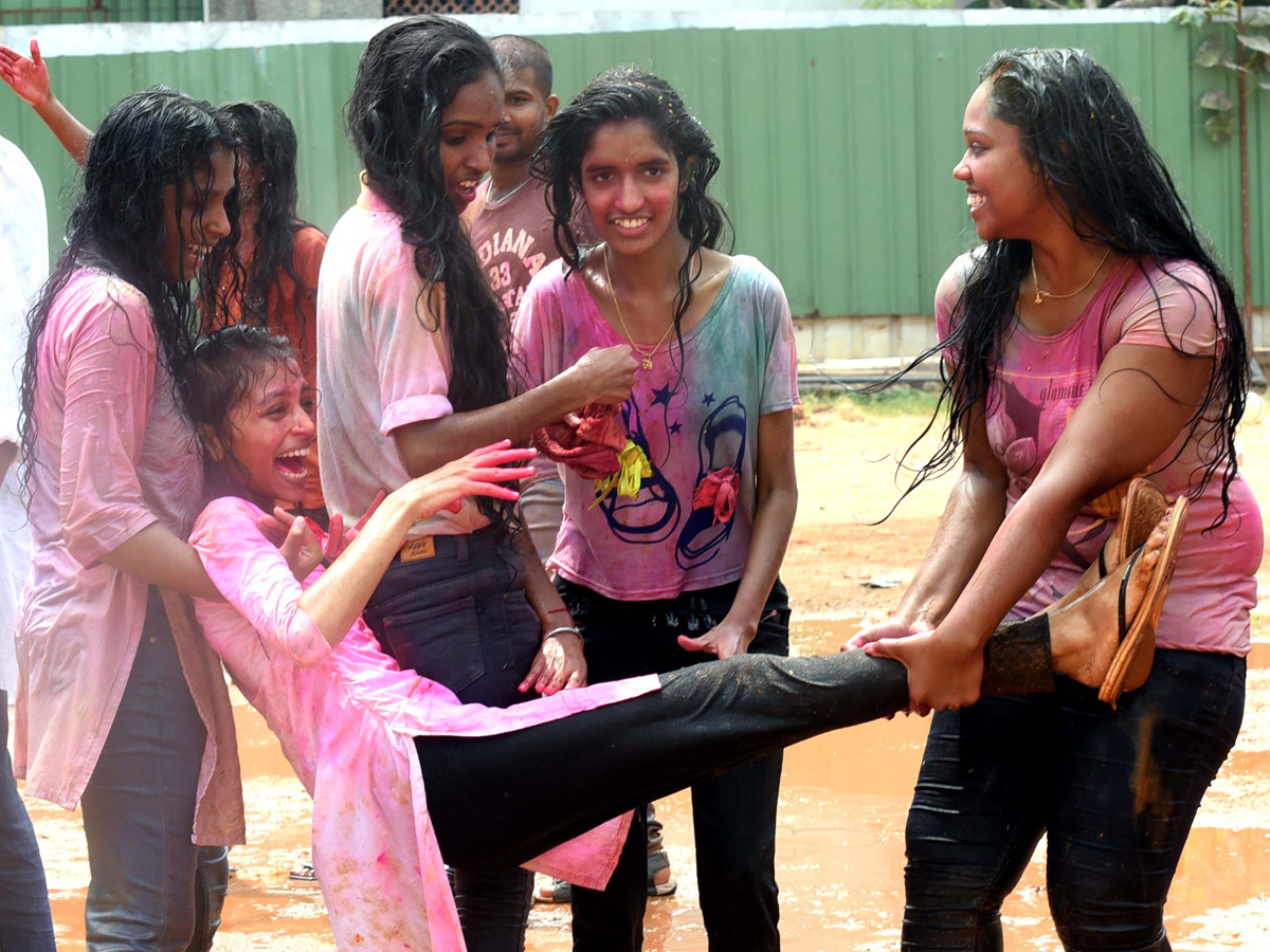 holi celebration 2020 Photo Gallery - Sakshi10