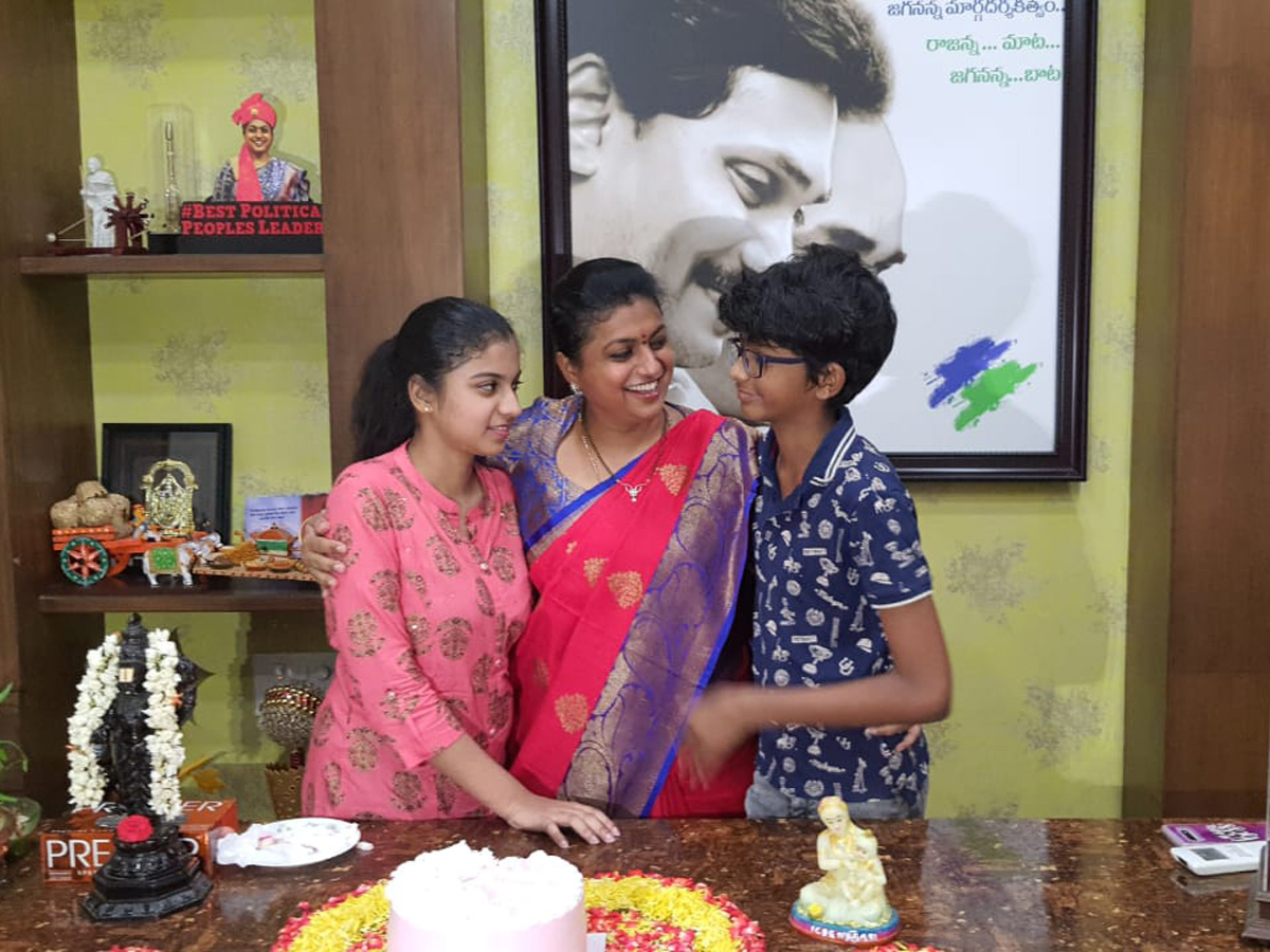 Nagari MLA RK Roja Mothers Day Special Photos - Sakshi2