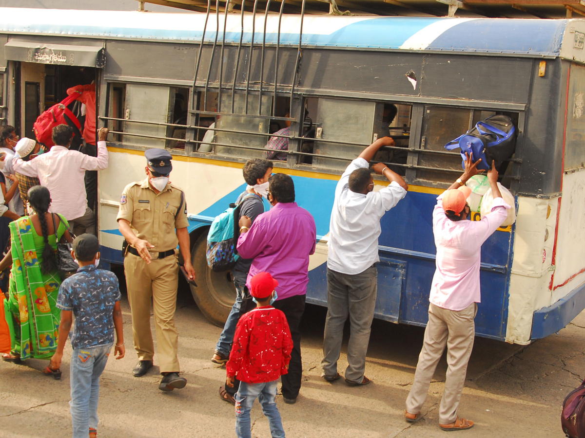 TSRTC Bus Service Begins In Telangana Photo Gallery - Sakshi13