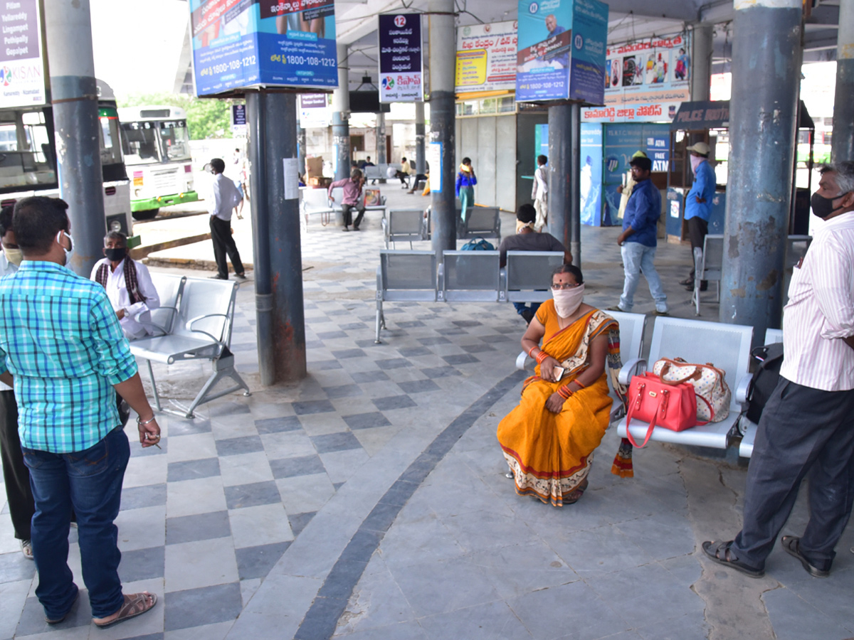 TSRTC Bus Service Begins In Telangana Photo Gallery - Sakshi5