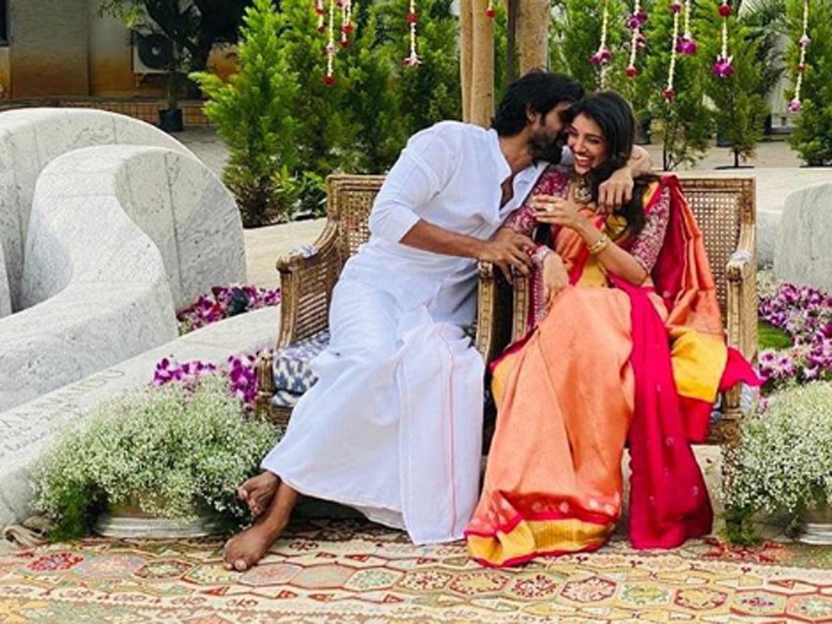 Rana Daggubati and Miheeka Bajaj's roka ceremony - Sakshi3