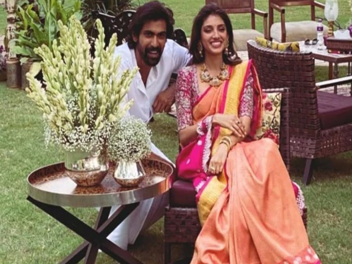 Rana Daggubati and Miheeka Bajaj's roka ceremony - Sakshi4