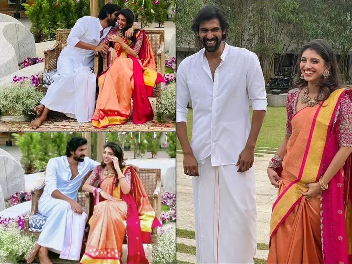 Rana Daggubati and Miheeka Bajaj's roka ceremony - Sakshi7