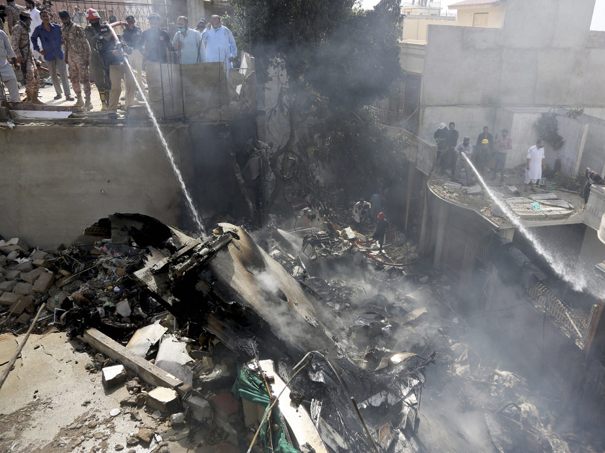 Pakistan Plane Crash Photo Gallery - Sakshi13