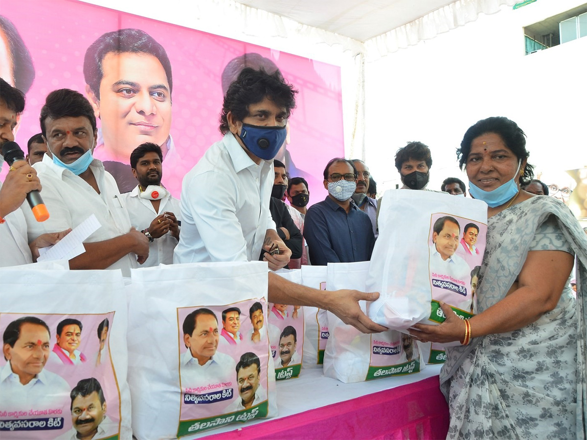 Film Workers Distributed By Talasani Seva Trust Photo Gallery - Sakshi1