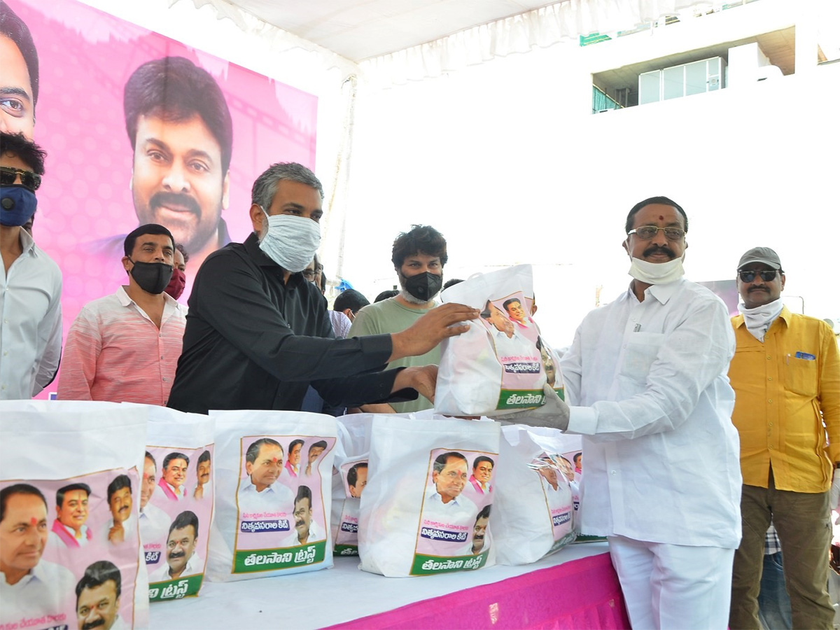 Film Workers Distributed By Talasani Seva Trust Photo Gallery - Sakshi2