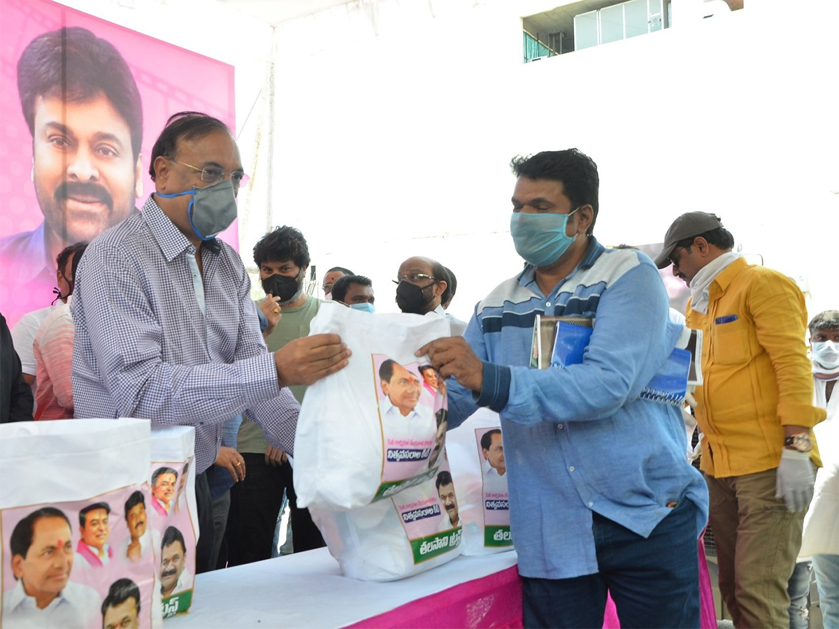 Film Workers Distributed By Talasani Seva Trust Photo Gallery - Sakshi8