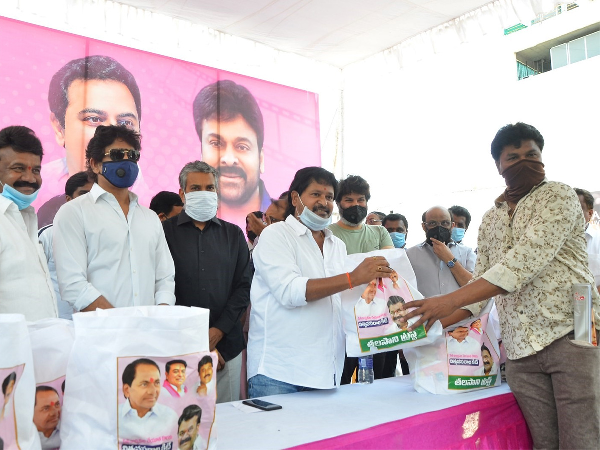 Film Workers Distributed By Talasani Seva Trust Photo Gallery - Sakshi9