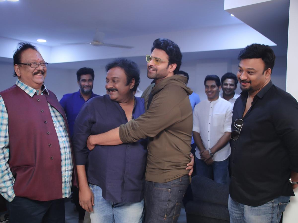 Prabhas 20 Launch Photo Gallery - Sakshi2