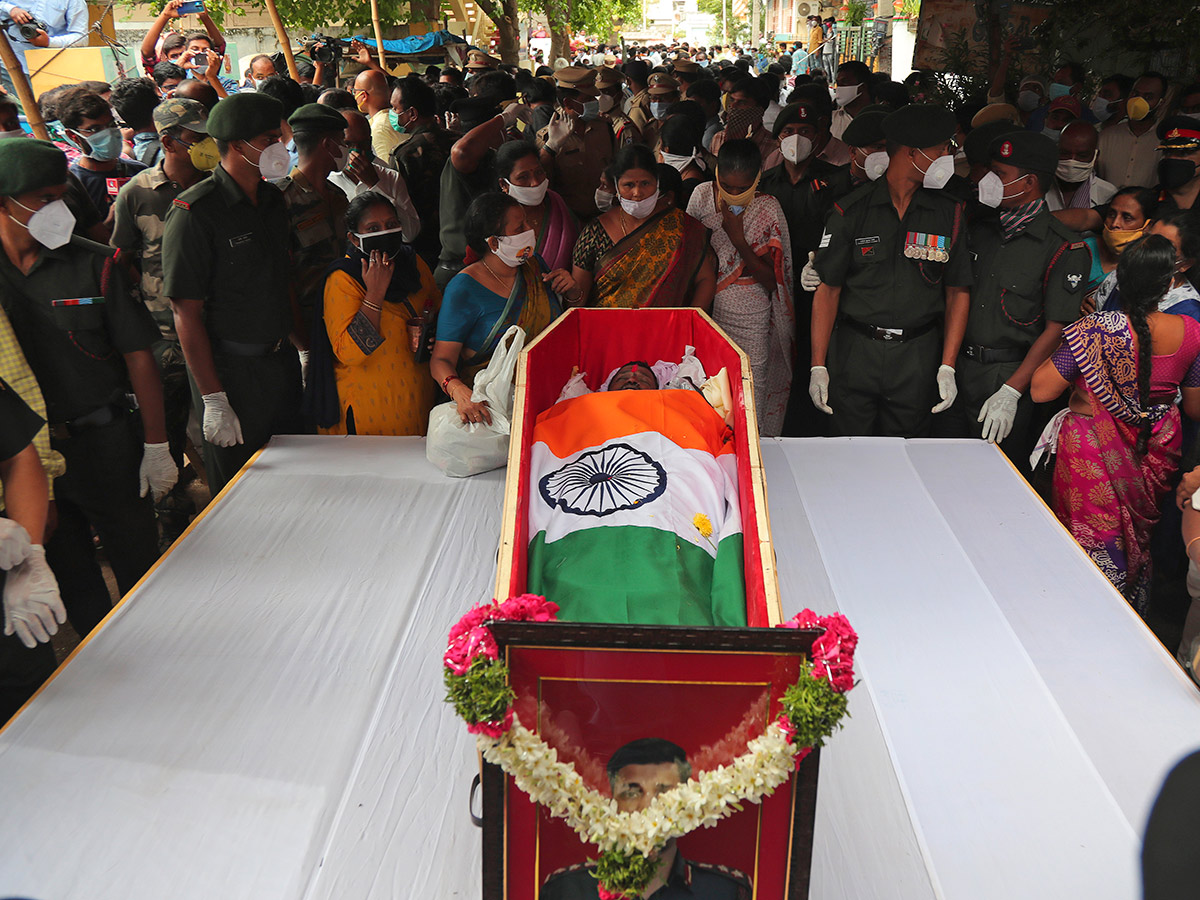 Colonel Santosh babu Final Journey Photo Gallery - Sakshi1