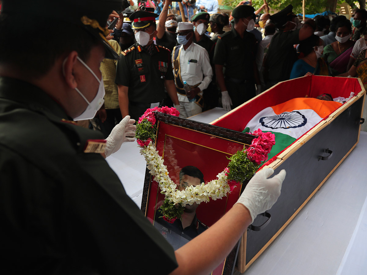 Colonel Santosh babu Final Journey Photo Gallery - Sakshi10