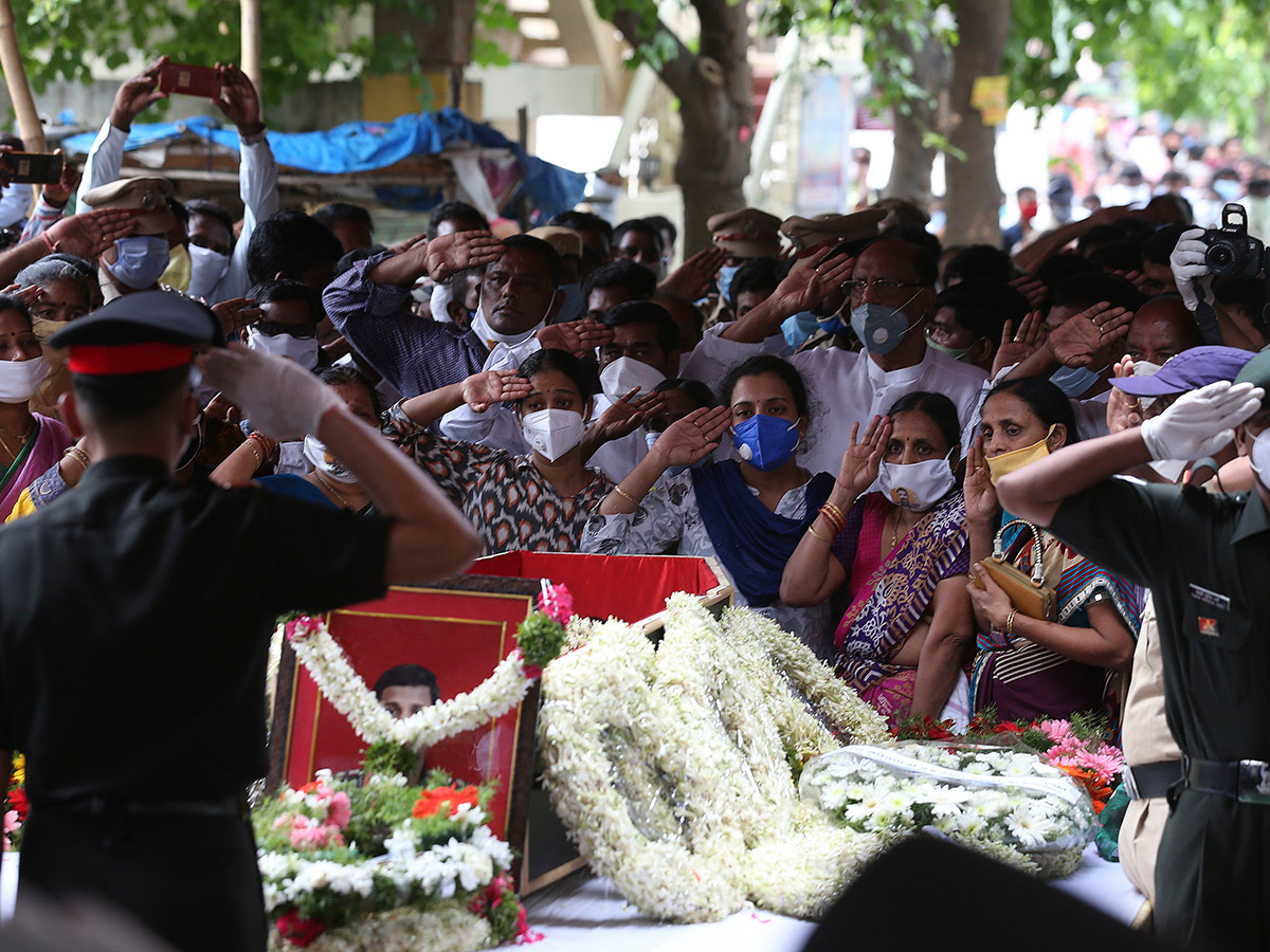 Colonel Santosh babu Final Journey Photo Gallery - Sakshi11