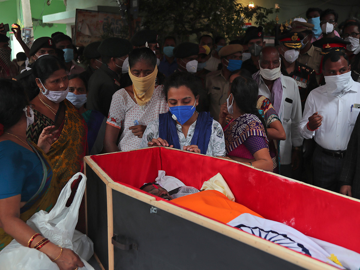 Colonel Santosh babu Final Journey Photo Gallery - Sakshi12