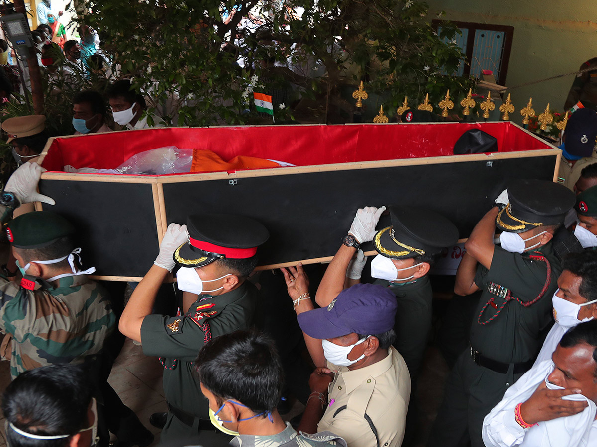 Colonel Santosh babu Final Journey Photo Gallery - Sakshi9