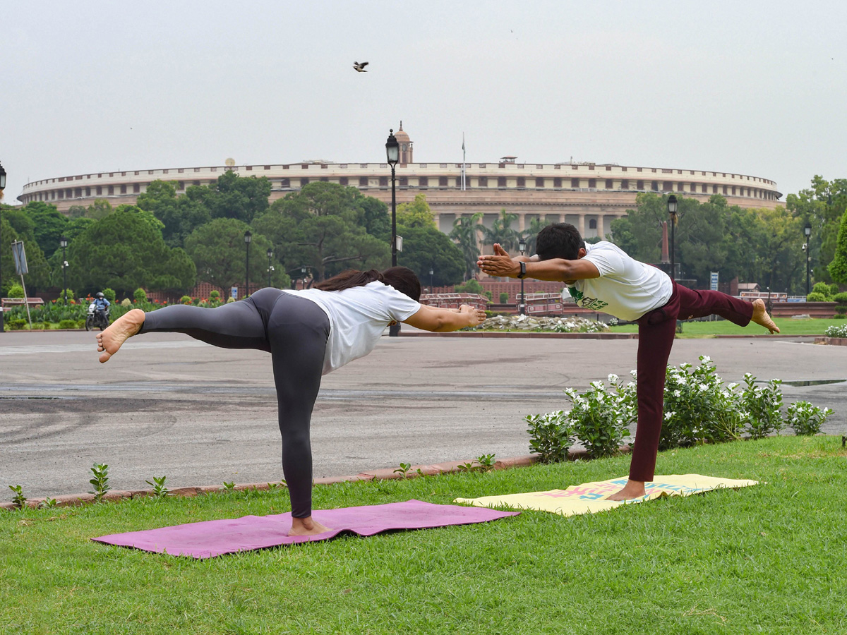 International Yoga Day 2020 - Sakshi9