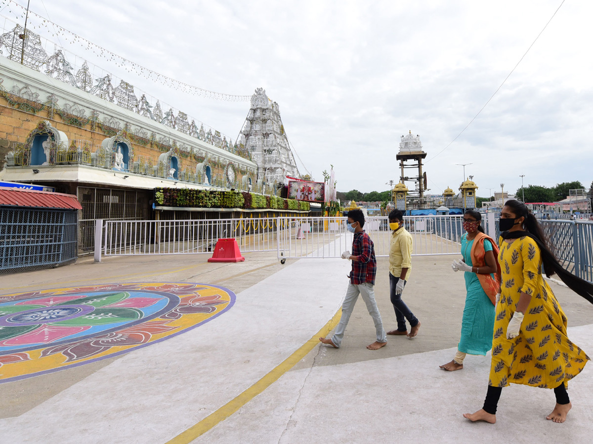 Tirumala temple set for trial run today Photo Gallery - Sakshi15