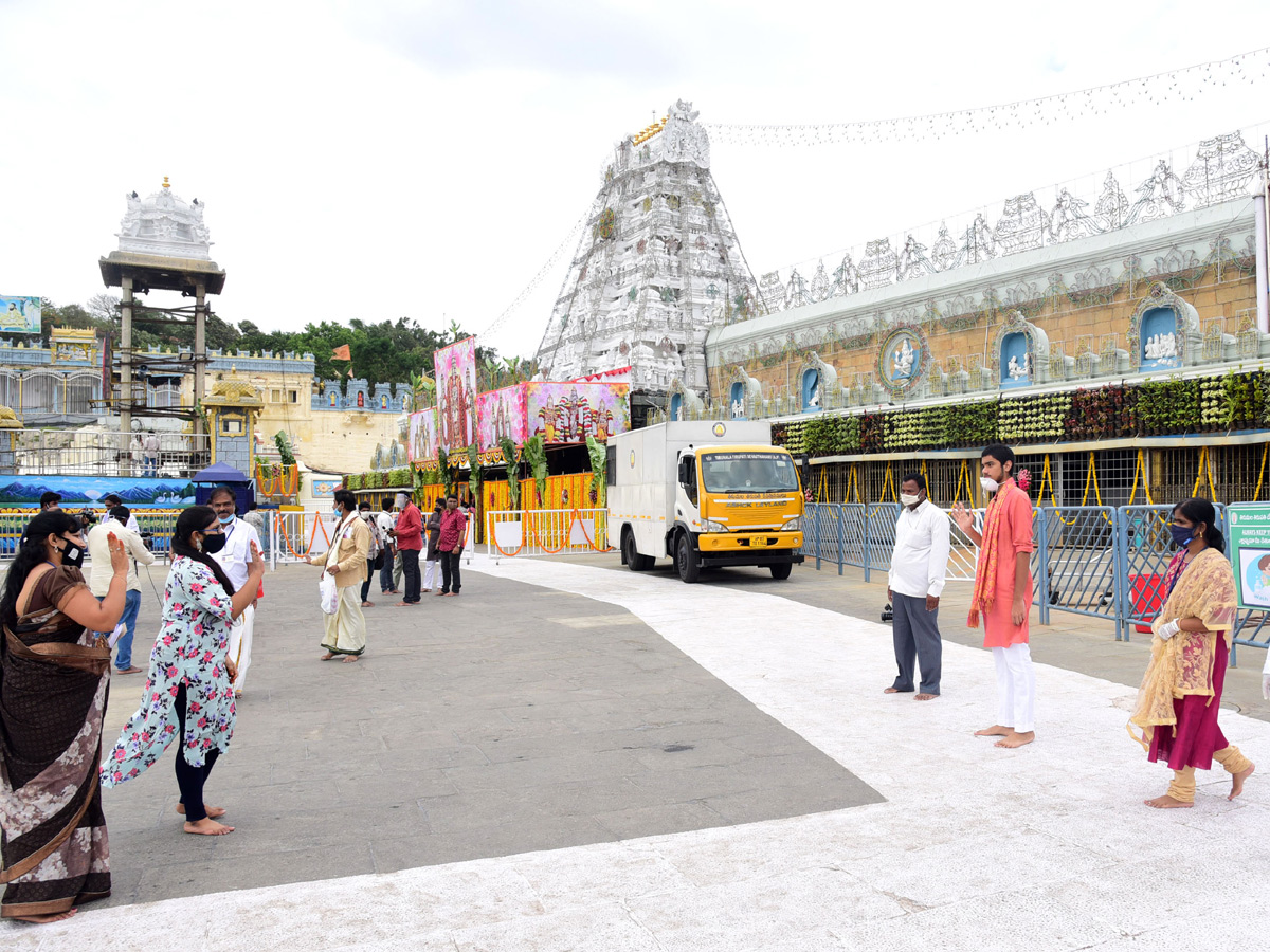 Tirumala temple set for trial run today Photo Gallery - Sakshi16