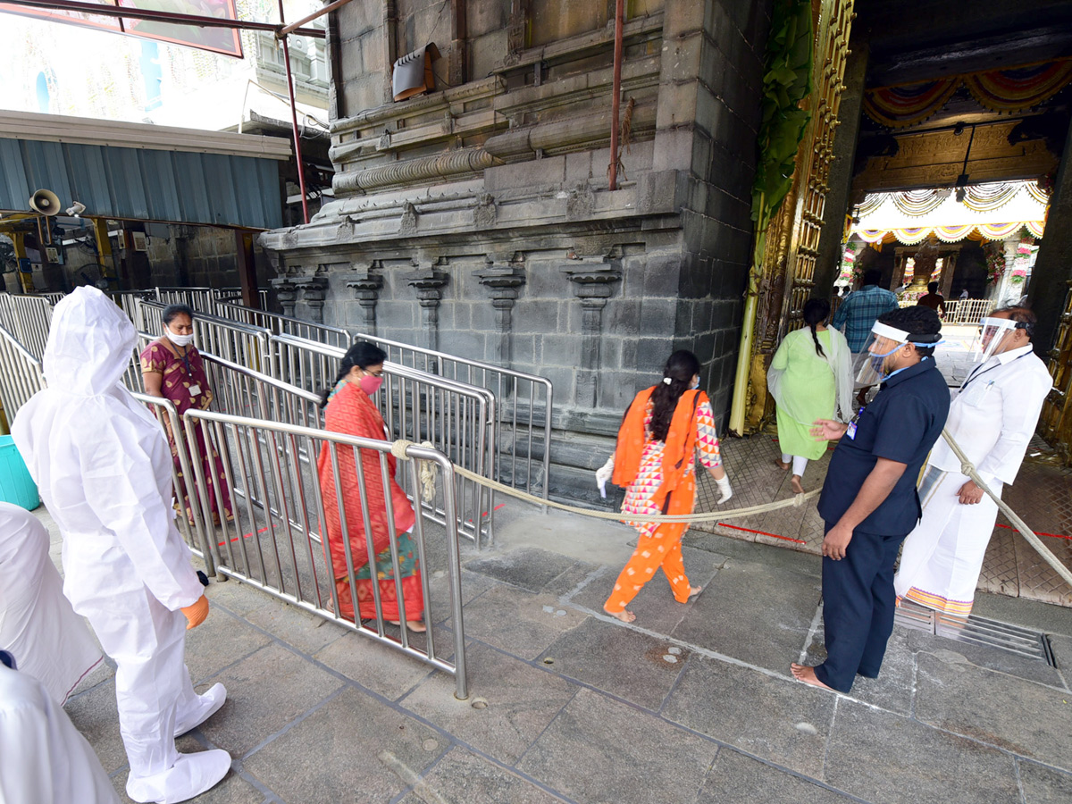 Tirumala temple set for trial run today Photo Gallery - Sakshi19