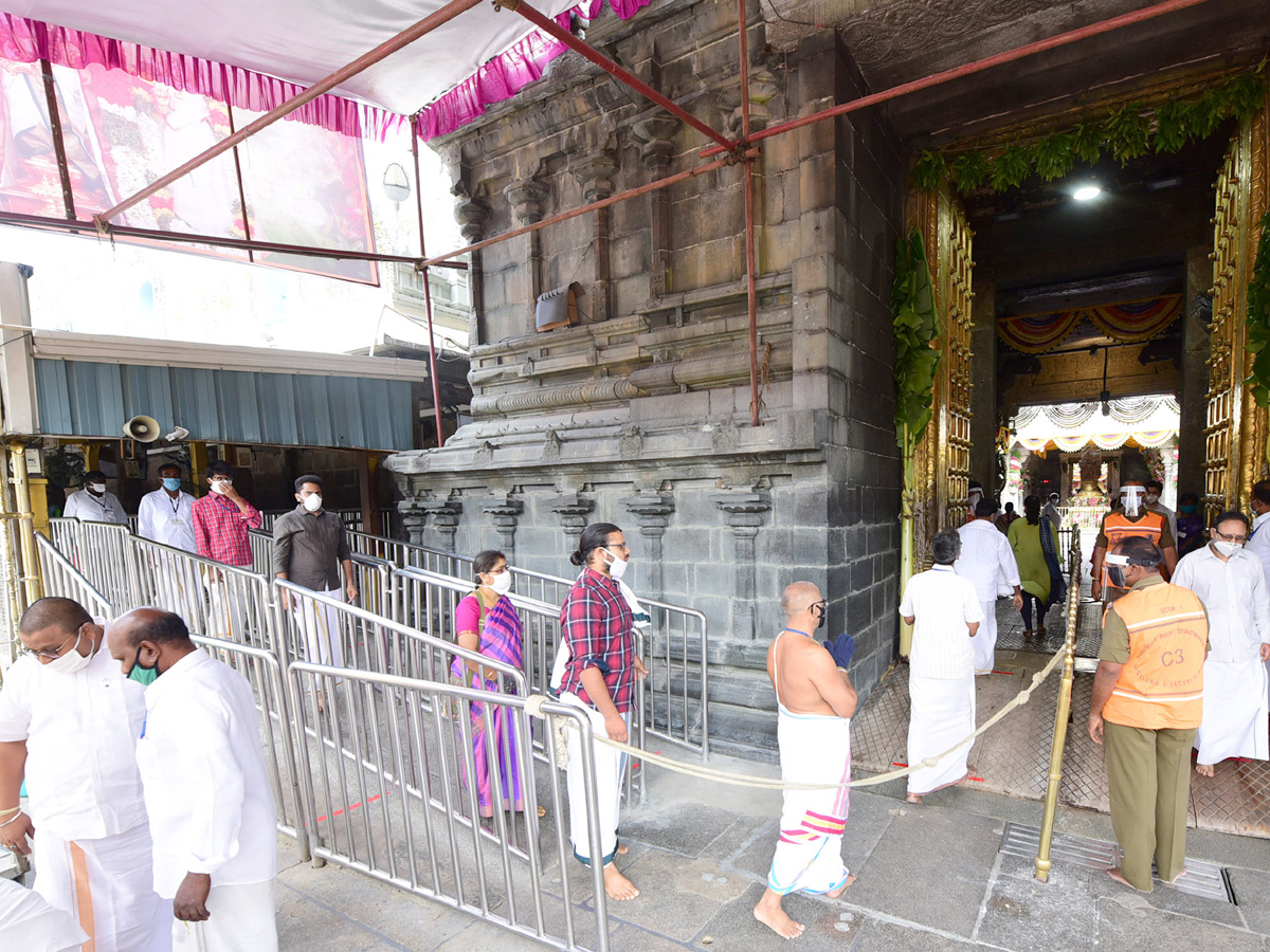 Tirumala temple set for trial run today Photo Gallery - Sakshi1