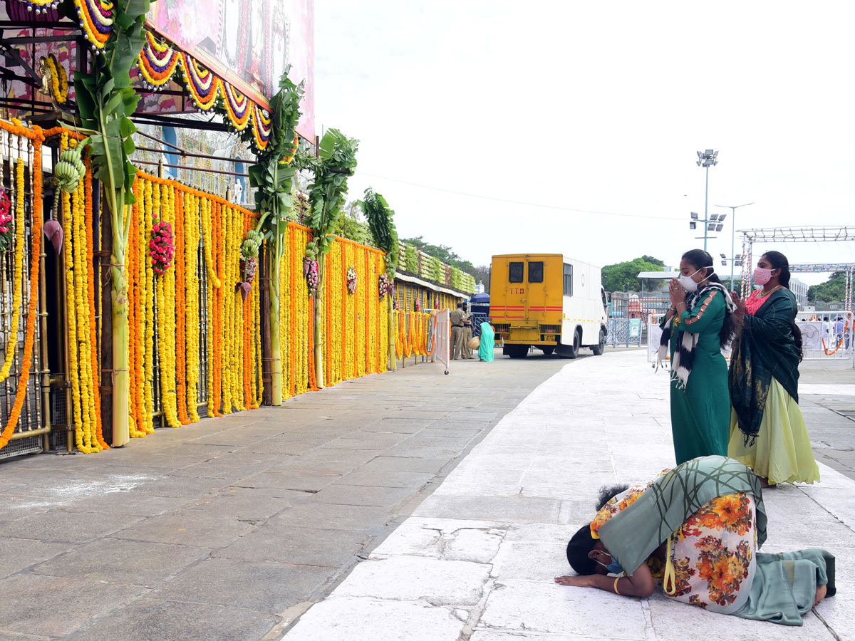 Tirumala temple set for trial run today Photo Gallery - Sakshi6