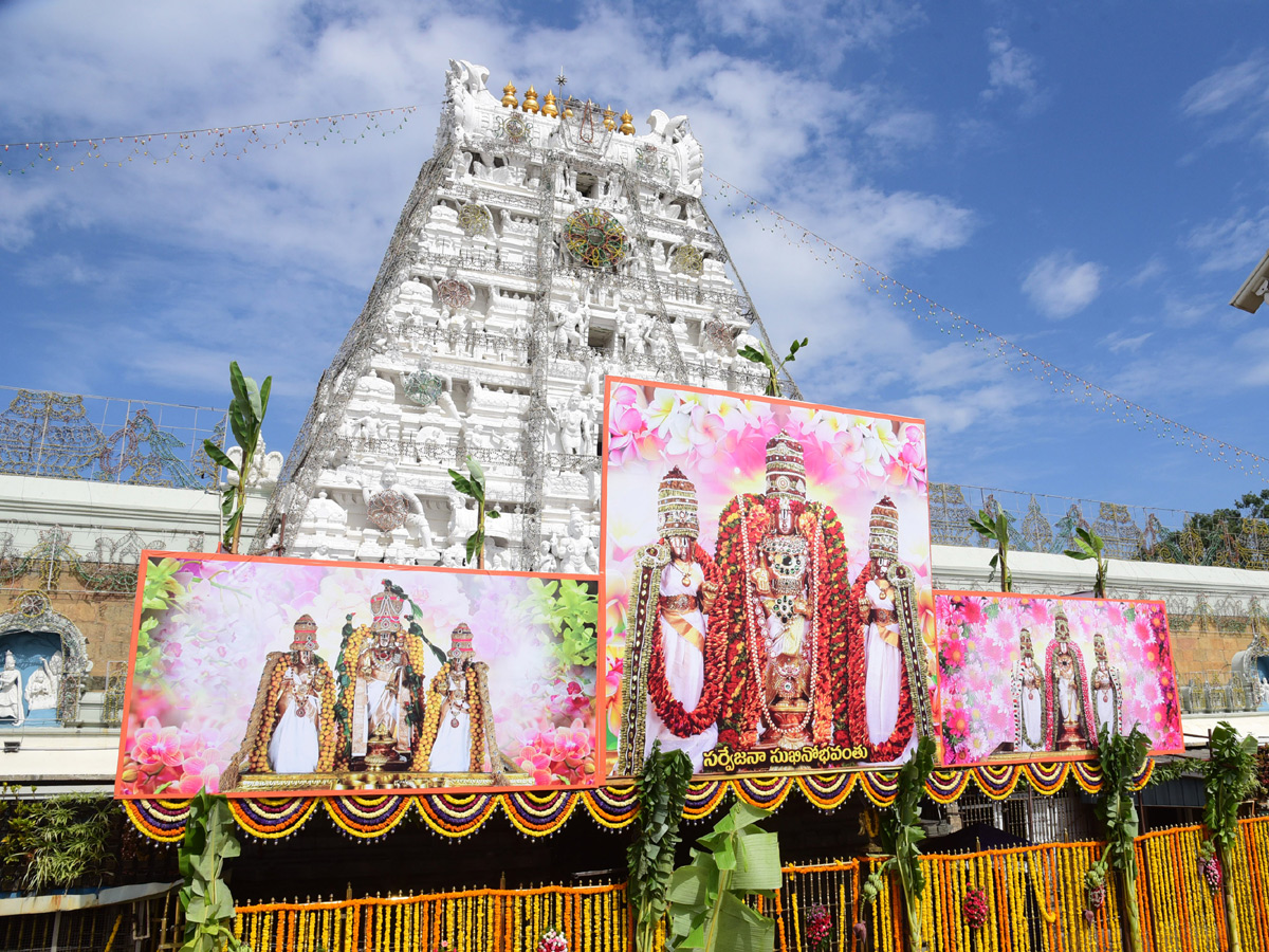 Tirumala temple set for trial run today Photo Gallery - Sakshi7